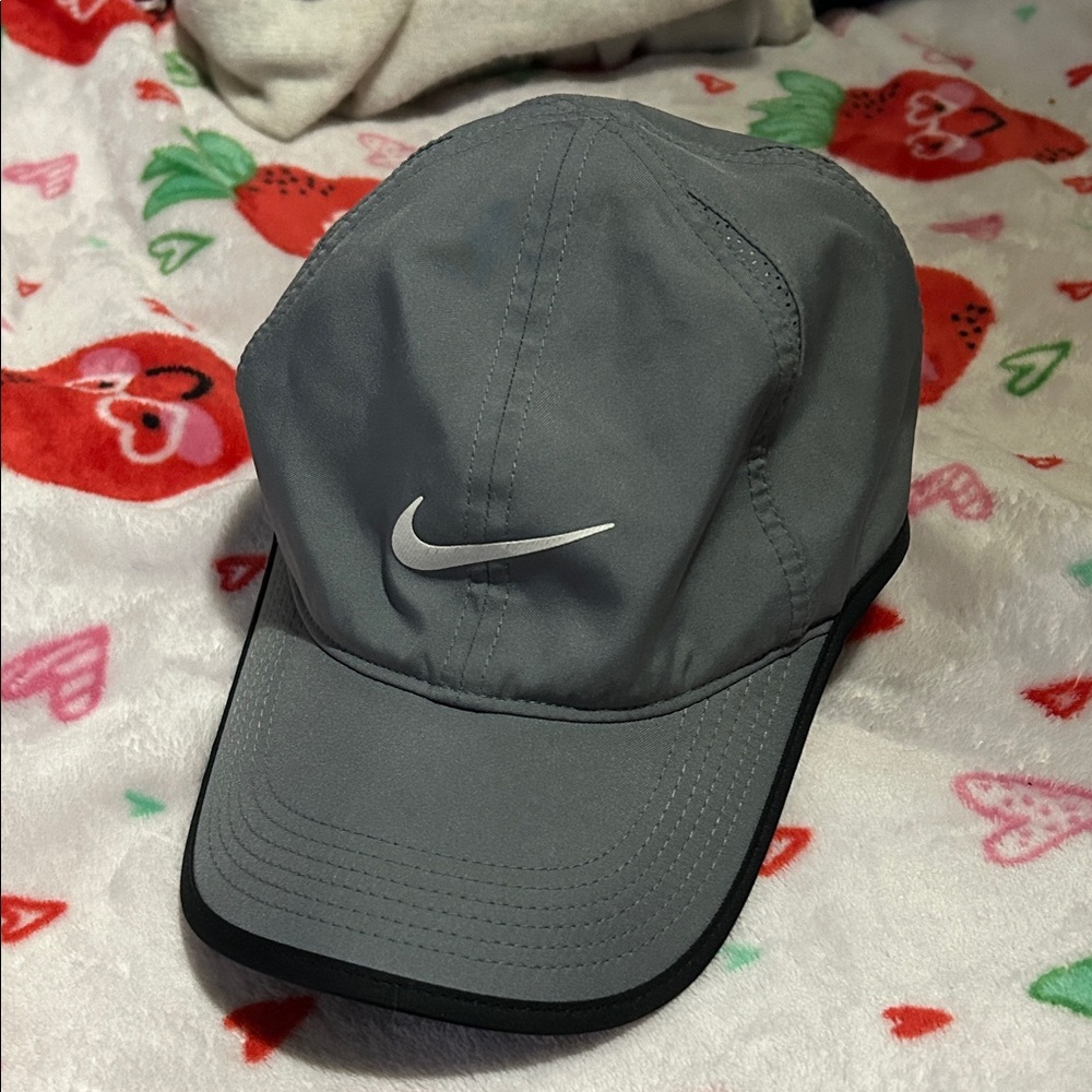 Nike Dark Gray Cap with Black Edge